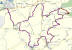 Folsom-Amador foothills ride map
