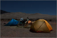 Eureka Dunes camp