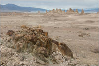 Trona pinnacles